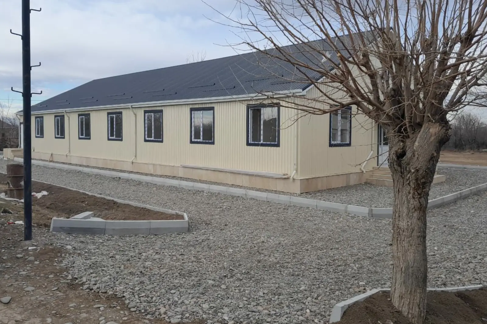 Ağstafa rayonunda modul tipli tam orta məktəbin quraşdırılması. 2022-ci il