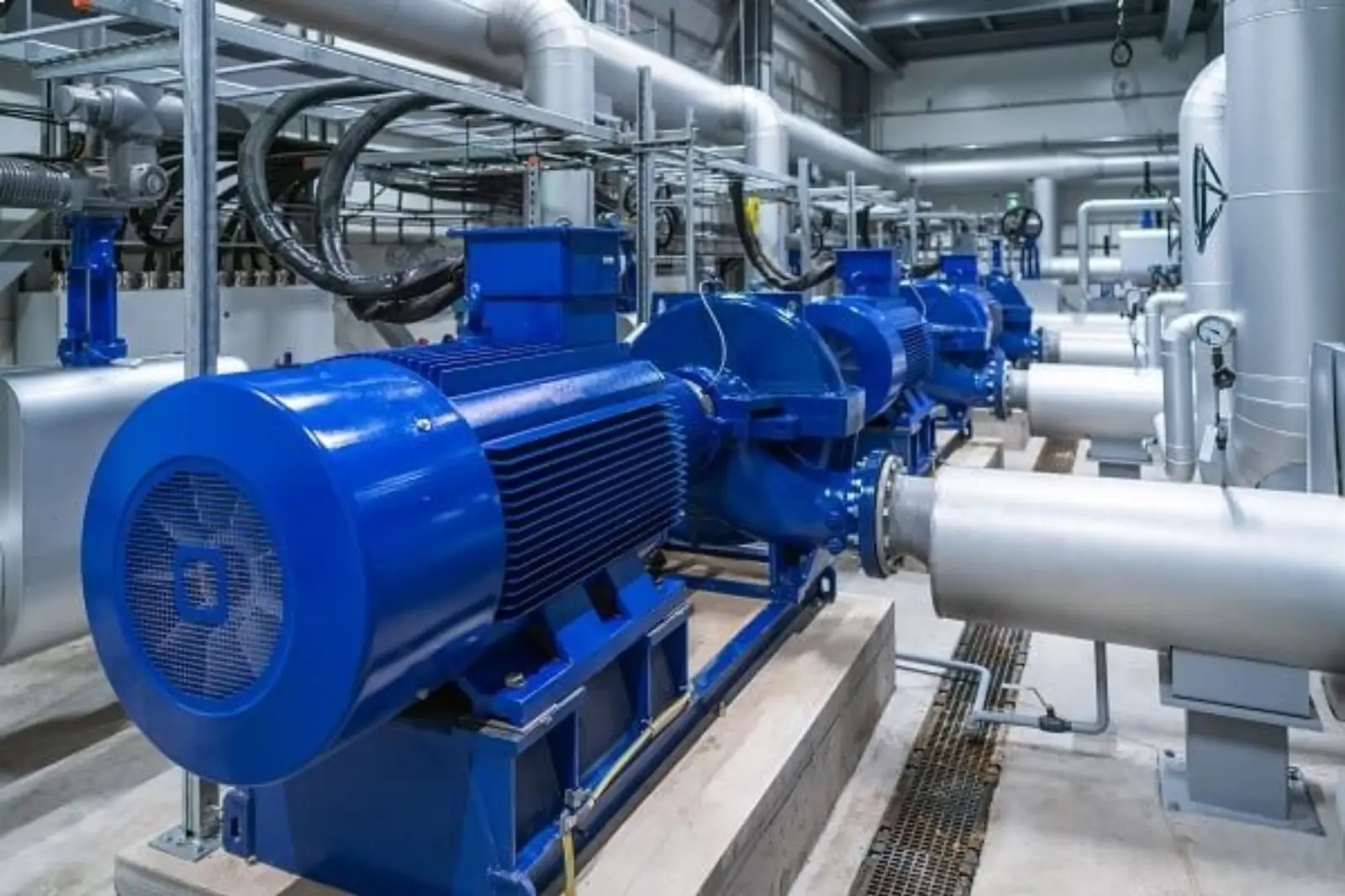 Hacıqabul nasosxanasında təmir-tikinti işləri. 2022-ci il